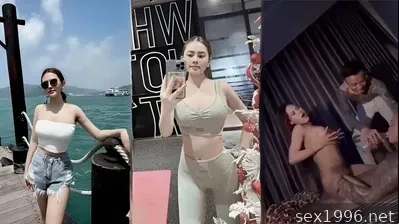Chica caliente en la sala de vuelo Nhu Quynh y sus amigos cercanos...