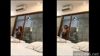 I was so horny that I whipped her in the bathroom